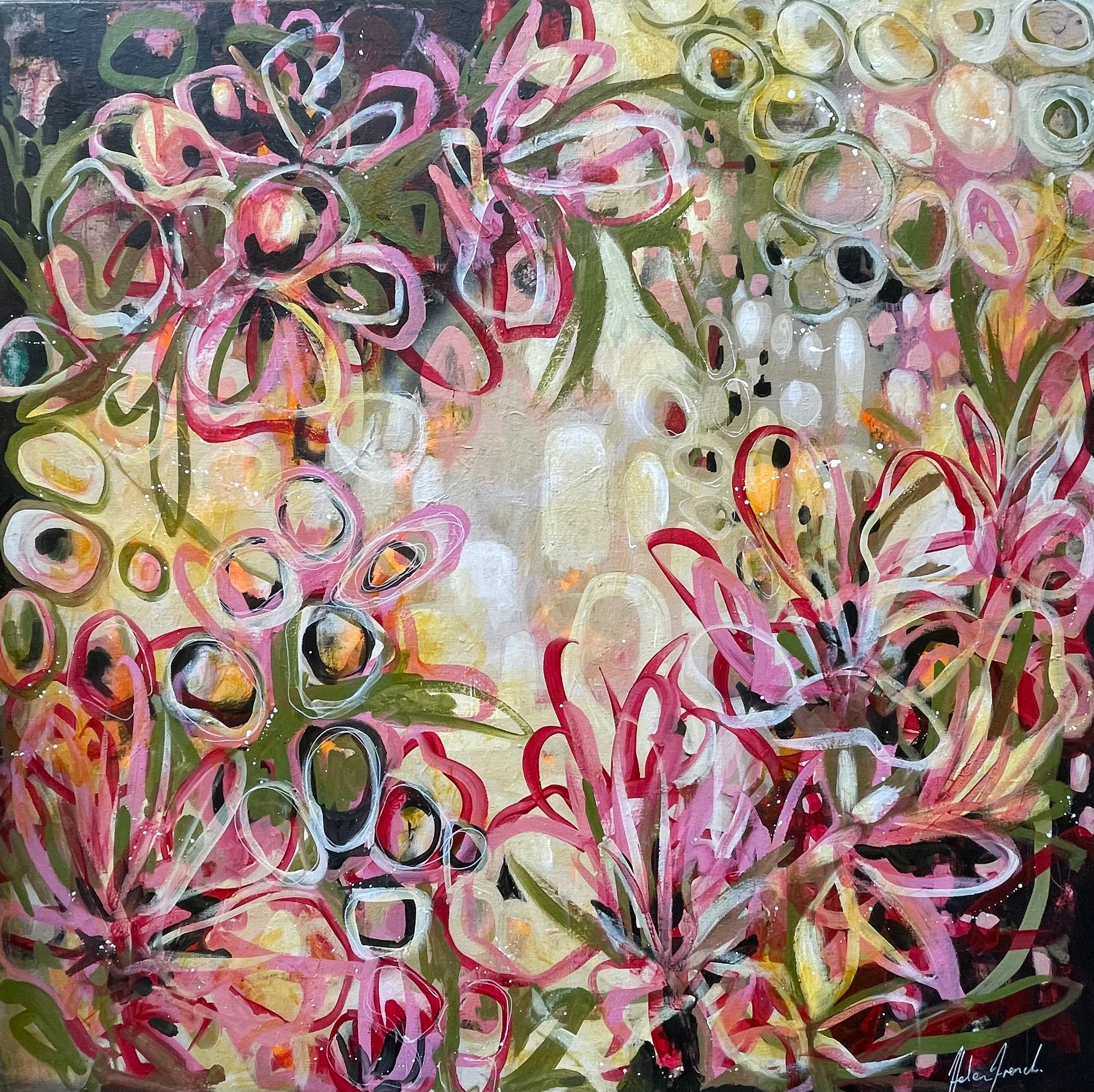 Falling Petals in the Light