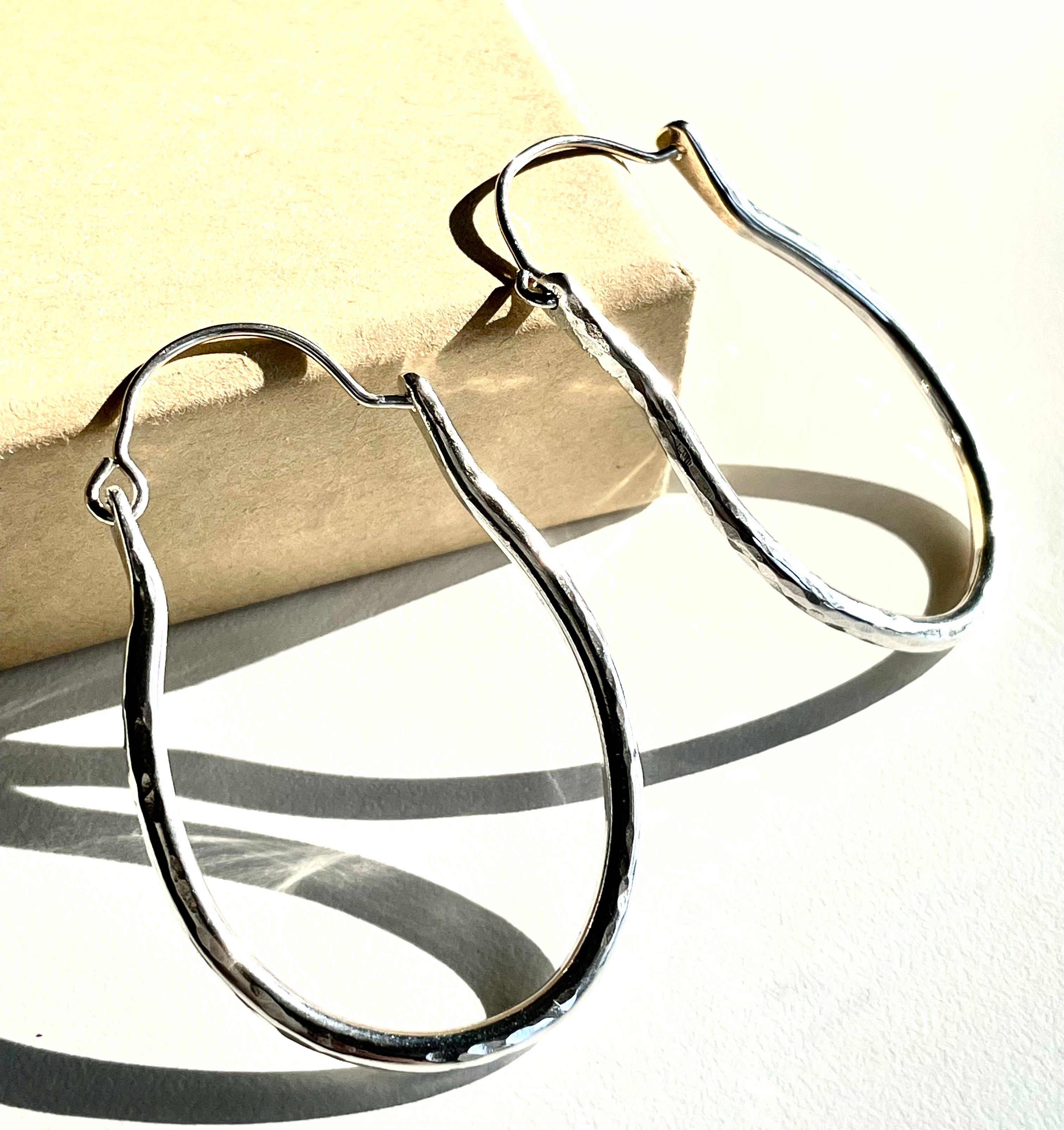 Hoop Earrings - Sterling silver